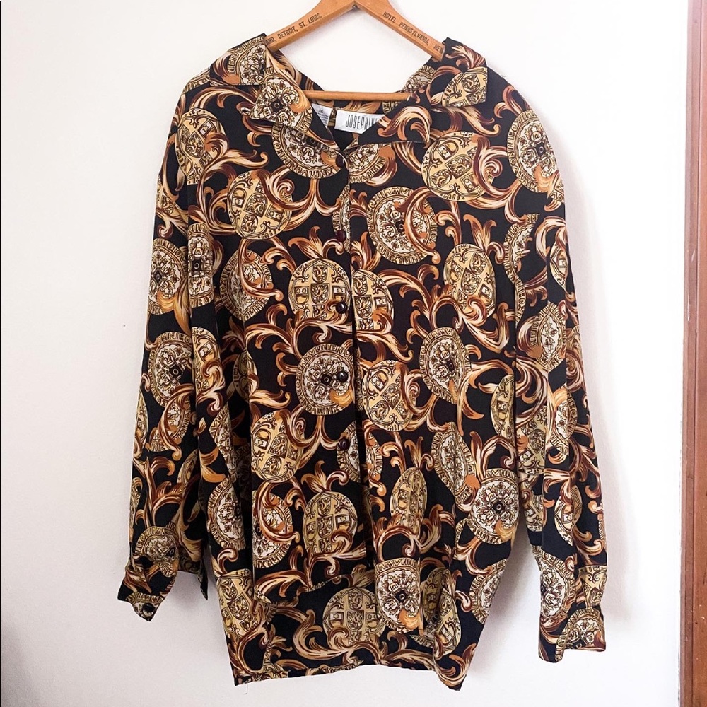 vintage flowy top